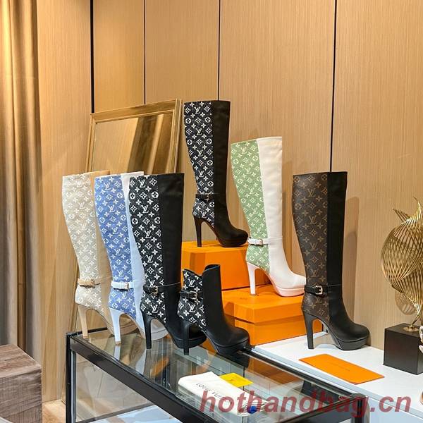 Louis Vuitton Shoes LVS00685 Heel 10.5CM