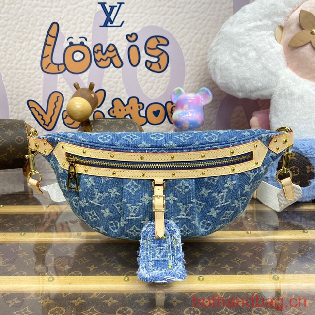 Louis Vuitton NEW High Rise M46837 blue
