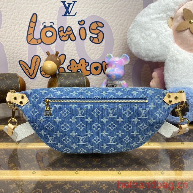 Louis Vuitton NEW High Rise M46837 blue