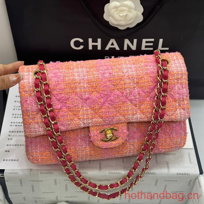 Chanel CLASSIC HANDBAG A01112 pink