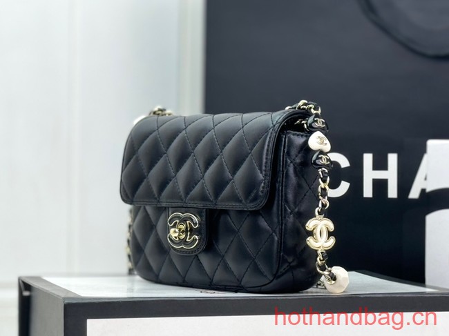 Chanel CLUTCH WITH CHAIN AS3782 black