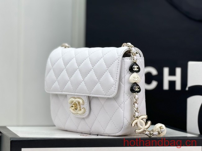 Chanel CLUTCH WITH CHAIN AS3782 white