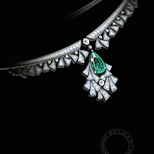 BVLGARI NECKLACE&Earrings CE13351