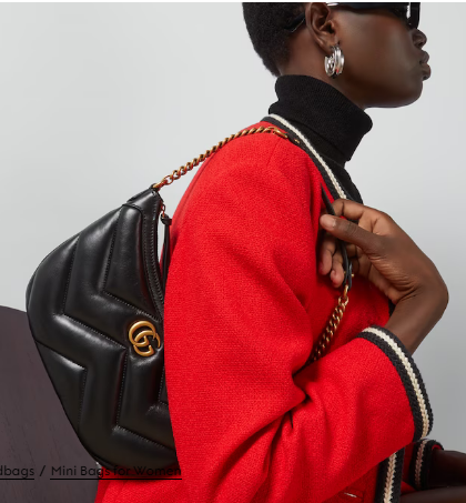 Gucci GG MARMONT SMALL SHOULDER BAG 777263 black
