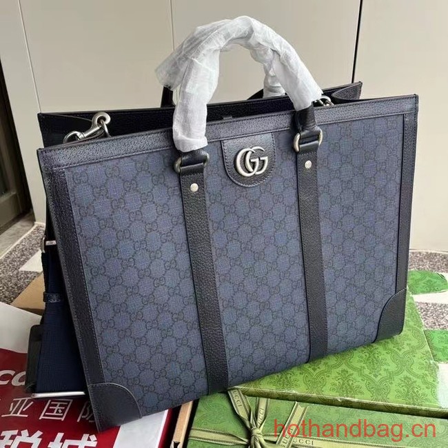 Gucci OPHIDIA LARGE TOTE BAG 724665 Blue