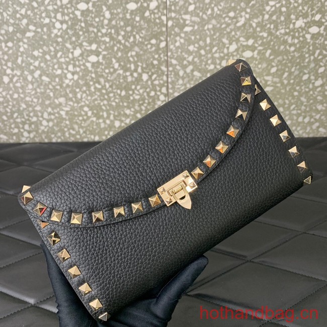 VALENTINO GARAVANI Loco Calf leather bag 0059 black