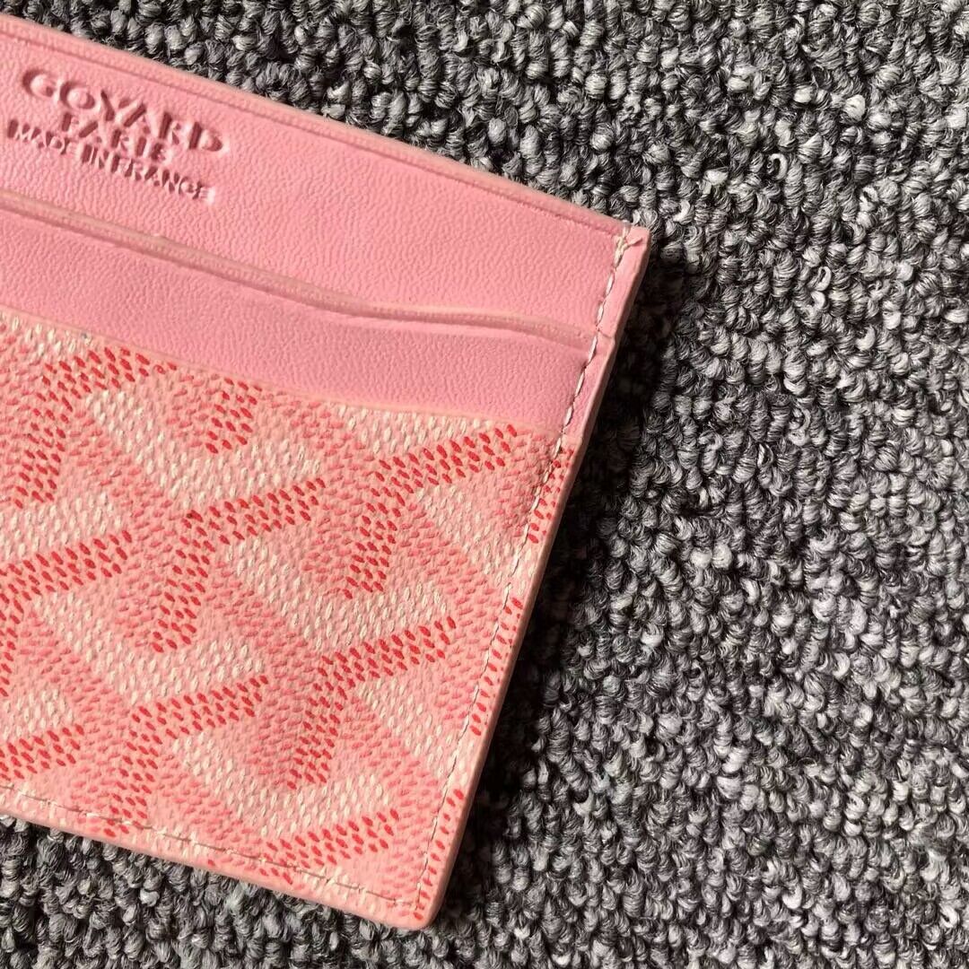 Goyard Card case G9988 Pink