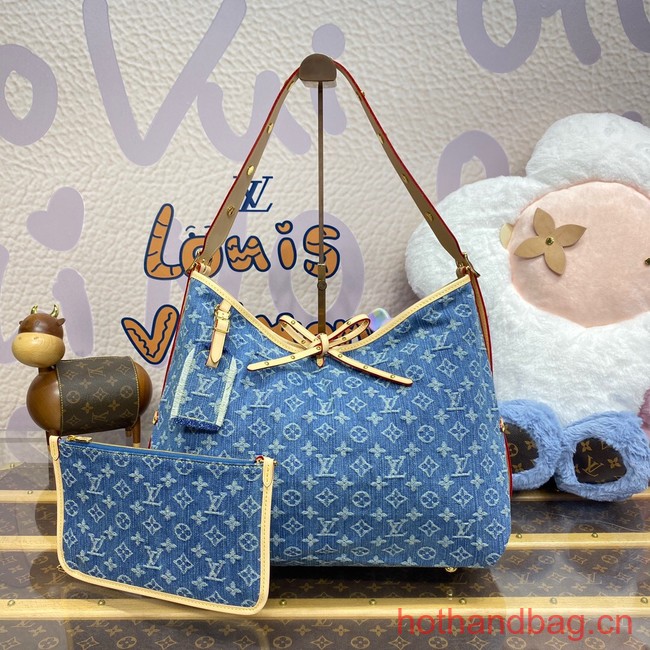 Louis Vuitton CarryAll MM M46855 Denim Blue