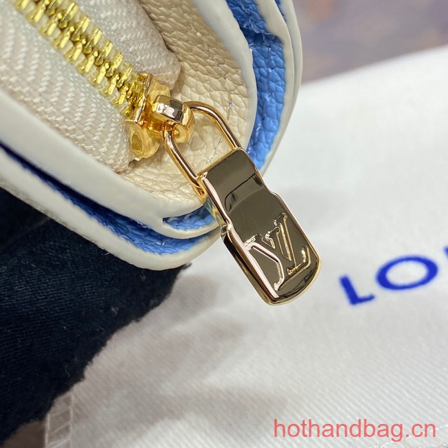 Louis Vuitton Clea Wallet M80151 blue