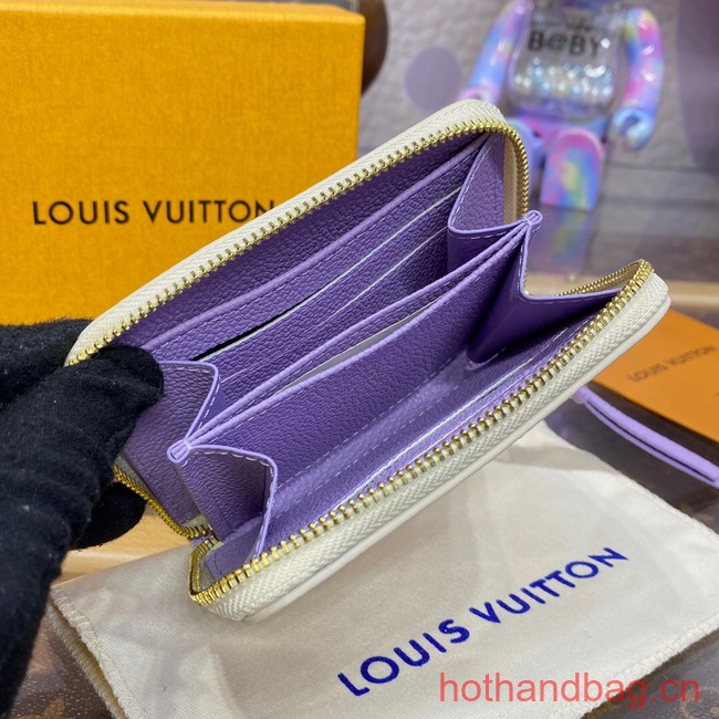 Louis Vuitton Zippy Coin Purse M60574 Bubble Tea Mauve