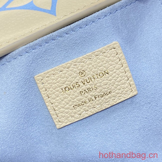 Louis Vuitton Petit Sac Plat M81417 blue