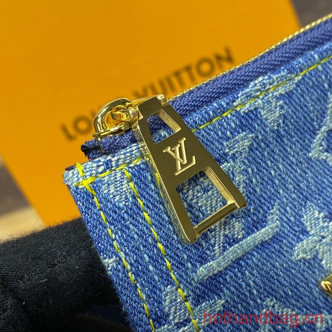 Louis Vuitton Victorine Wallet M82959 Denim Blue