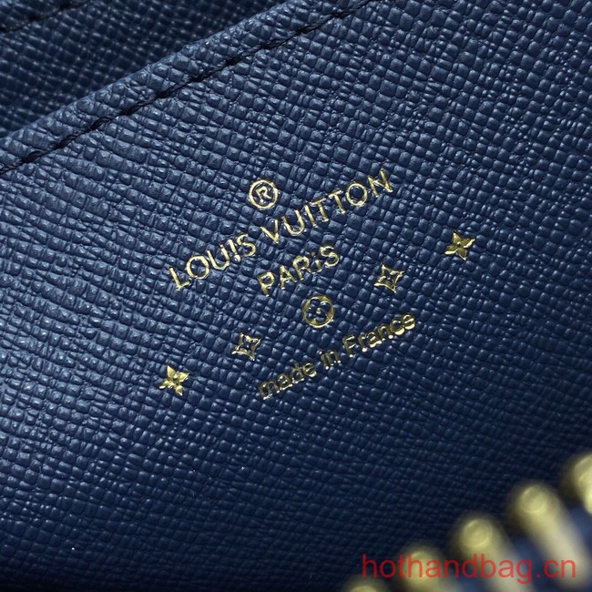Louis Vuitton Zippy Wallet M82958 Denim Blue