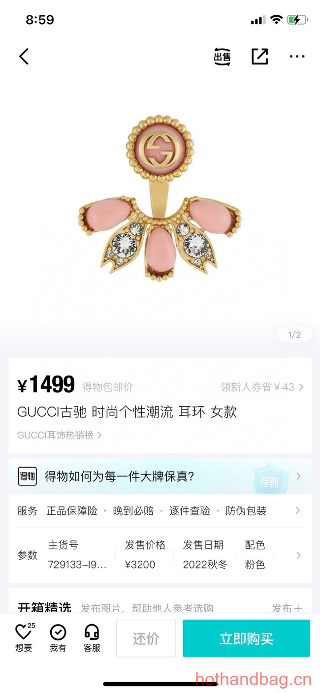 Gucci Earrings CE13608