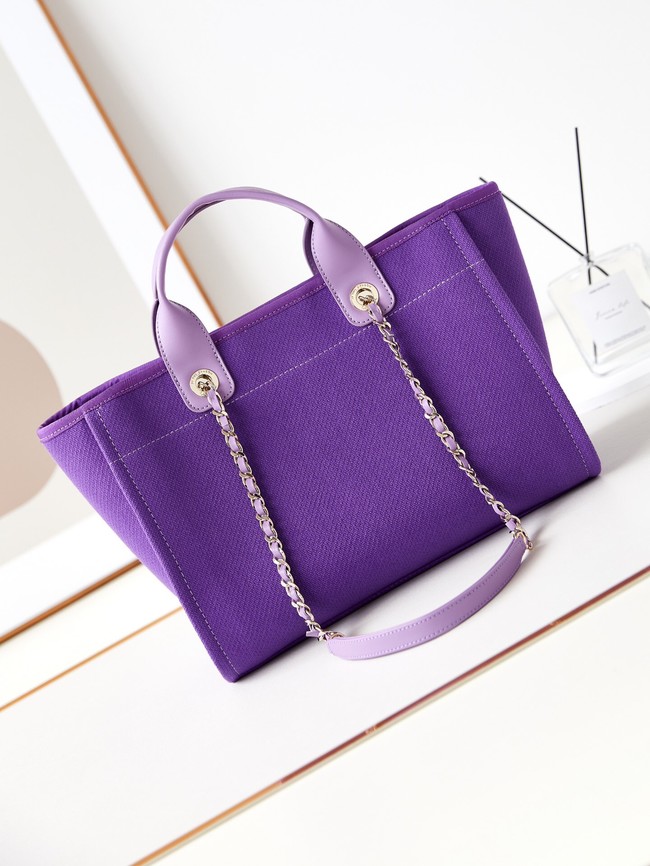 Chanel SHOPPING BAG AS3257 Purple