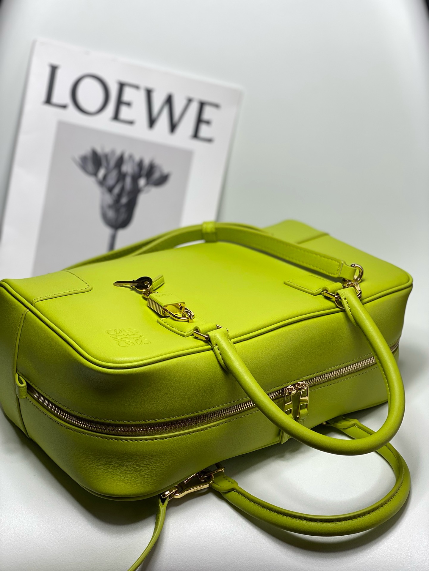 Loewe Original Leather tote 652388 GREEN