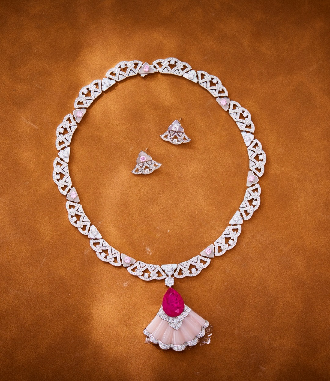 BVLGARI NECKLACE&Earrings CE13737