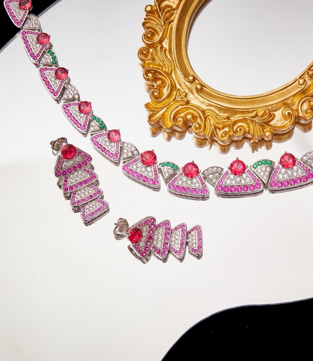 BVLGARI NECKLACE&Earrings CE13745