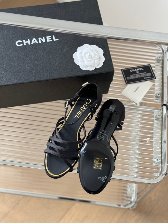 Chanel WOMENS SANDAL heel height 7CM 36597-1