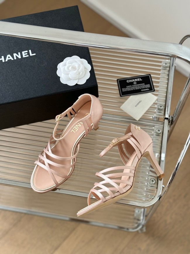 Chanel WOMENS SANDAL heel height 7CM 36597-2