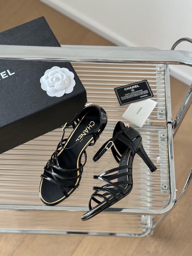 Chanel WOMENS SANDAL heel height 7CM 36597-4