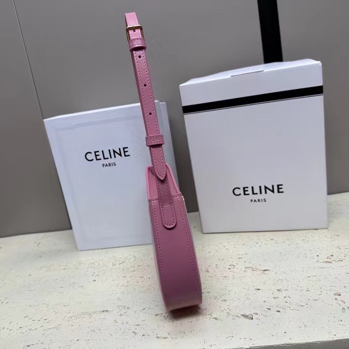 Celine MEDIUM TILLY BAG IN SHINY CALFSKIN 115703 pink