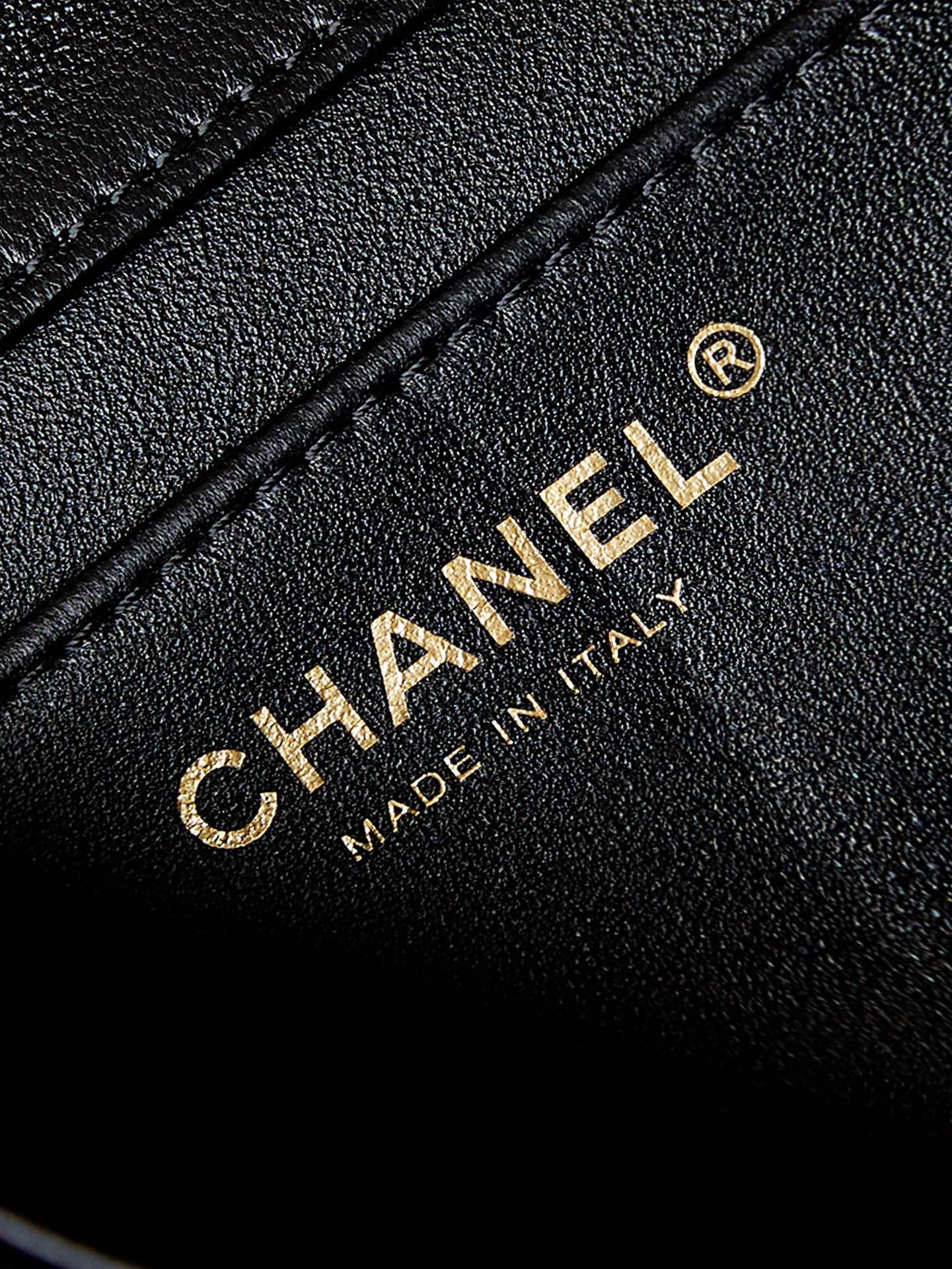 Chanel MINI FLAP BAG AS4385 black