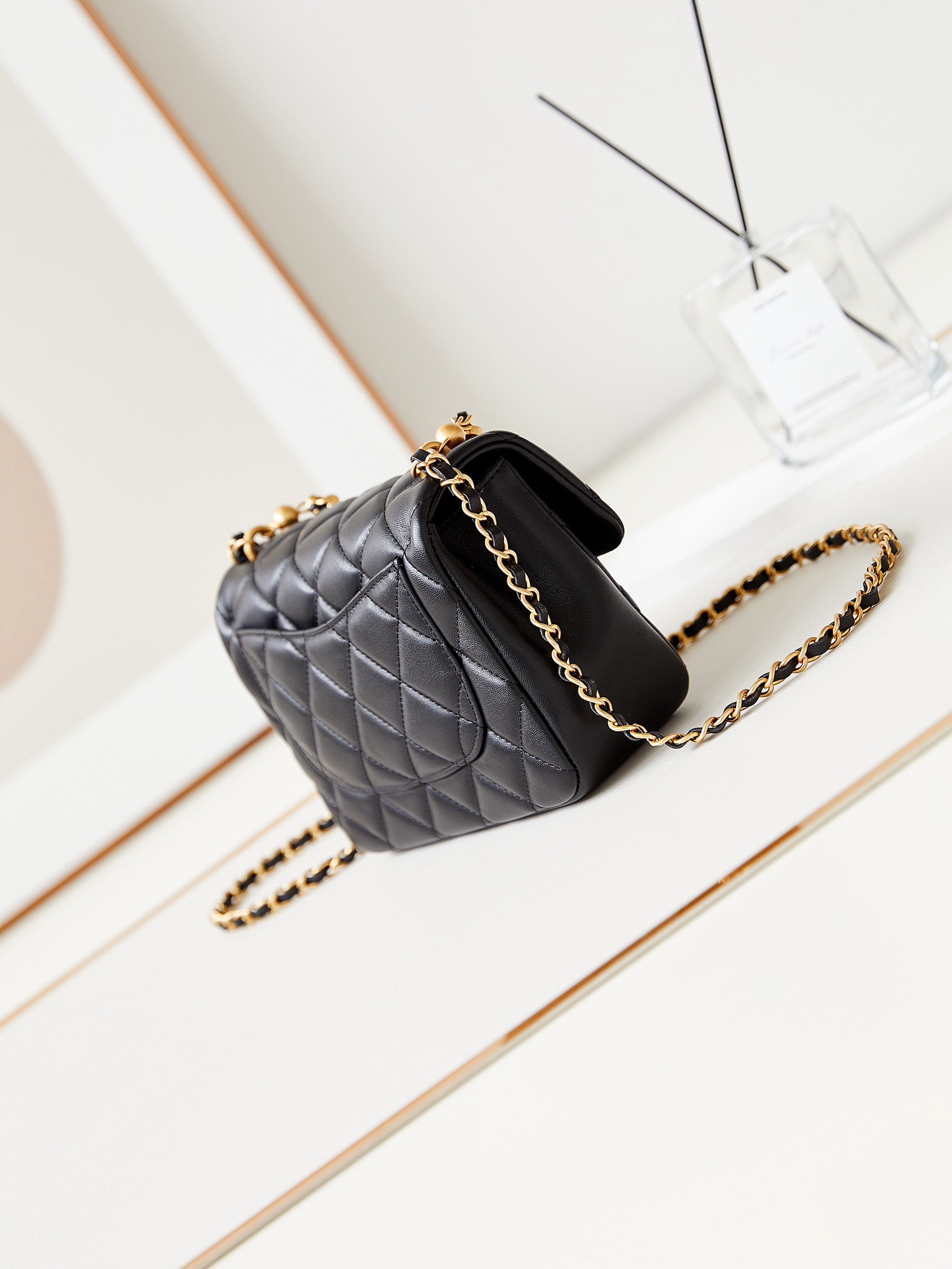 Chanel SMALL FLAP BAG AS4384 black
