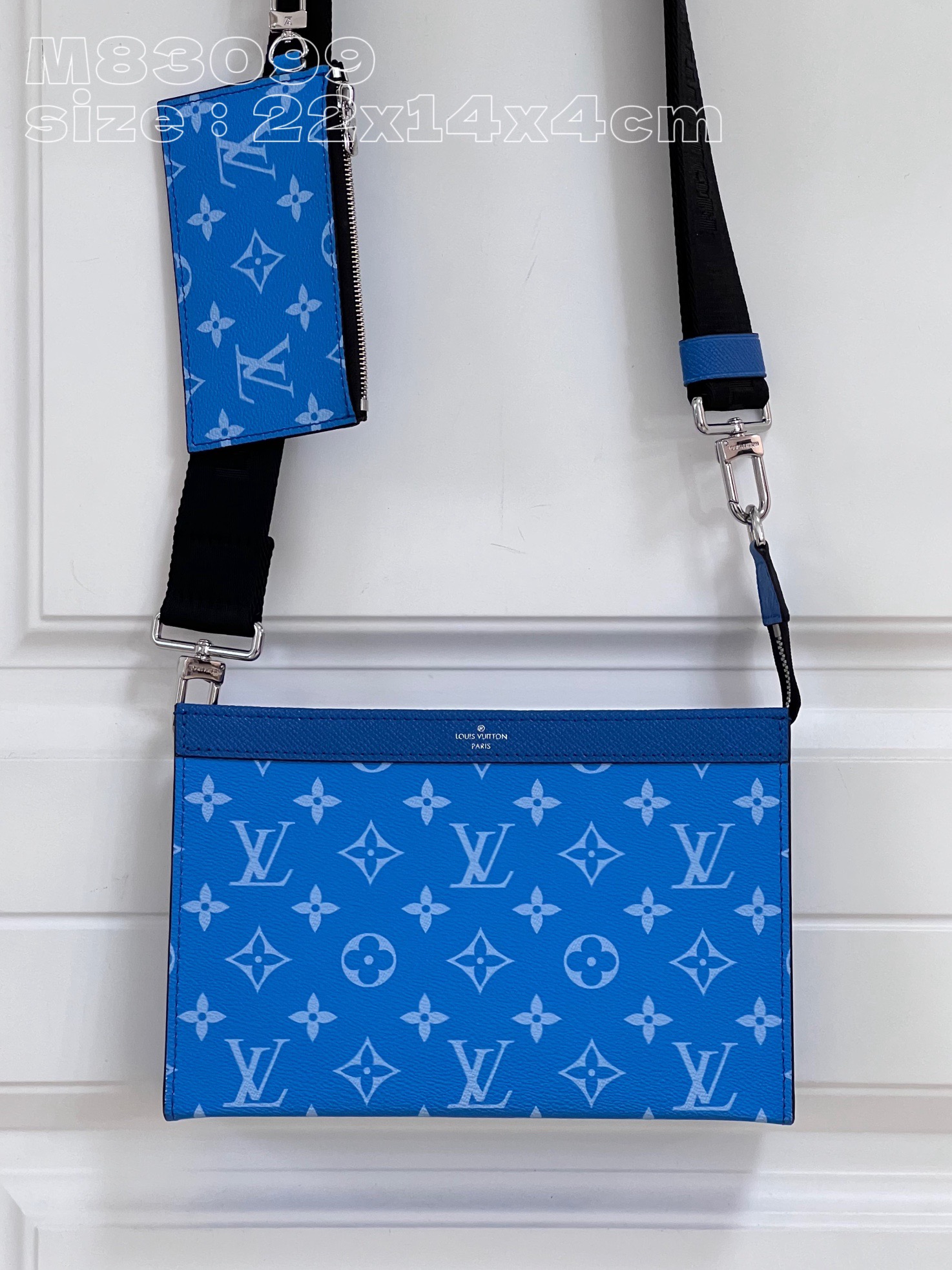 Louis Vuitton Gaston Wearable Wallet M83099 Agave Blue