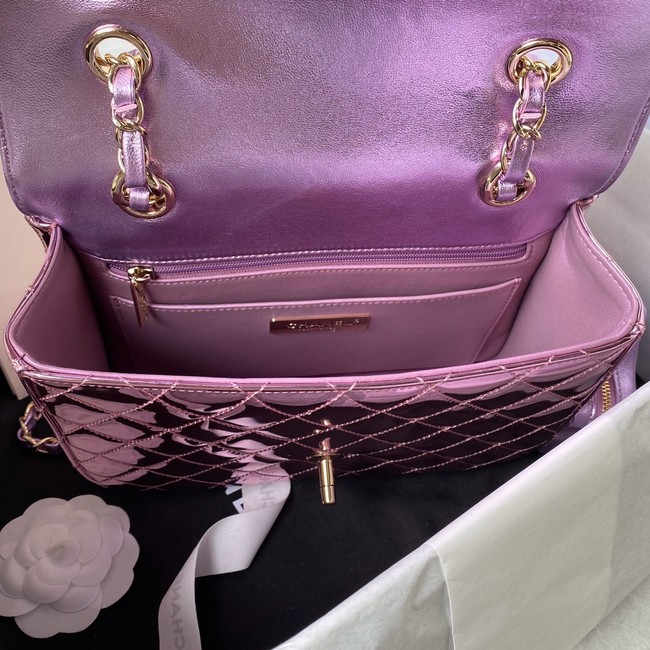 Chanel BACKPACK & STAR COIN PURSE AS4649 Purple