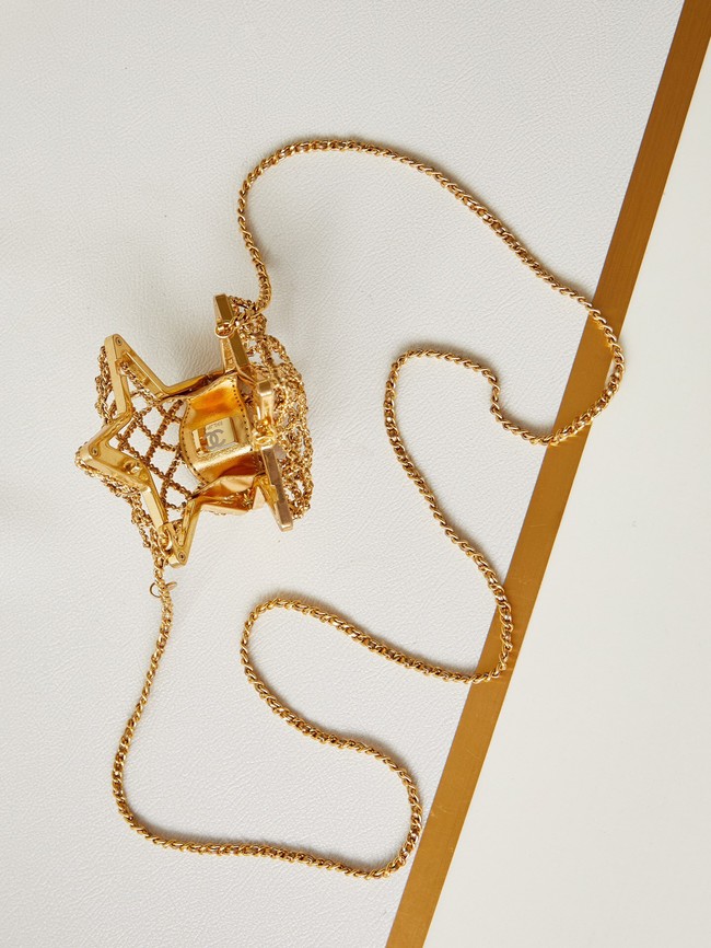 Chanel MINI STAR BAG AS4028 gold