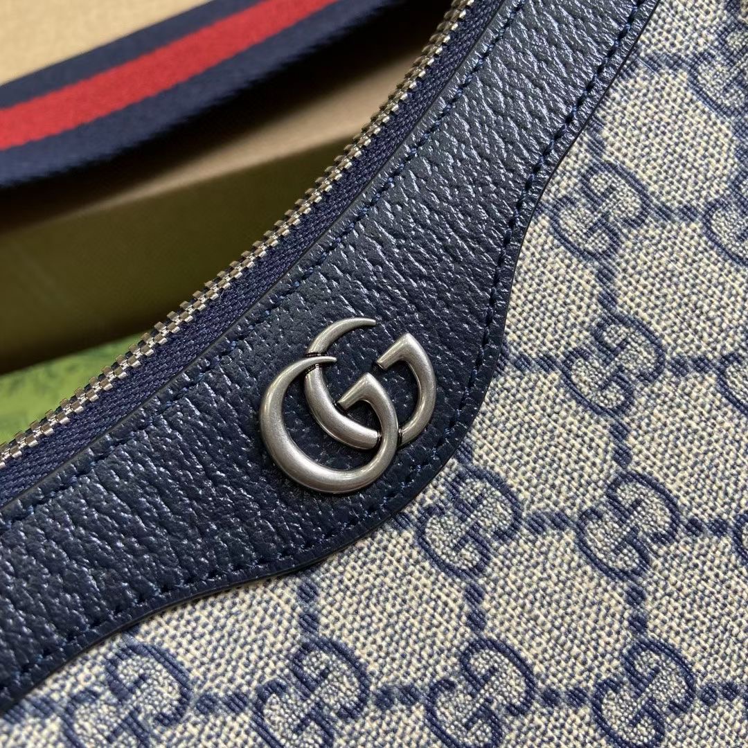 Gucci OPHIDIA GG SMALL HANDBAG 735132 Blue