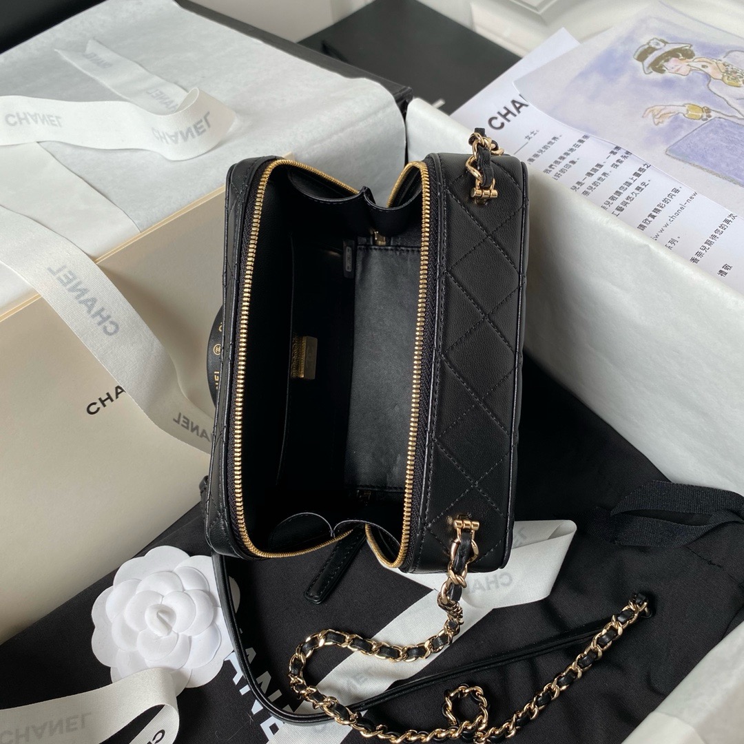 Chanel CAMERA BAG AS4817 black