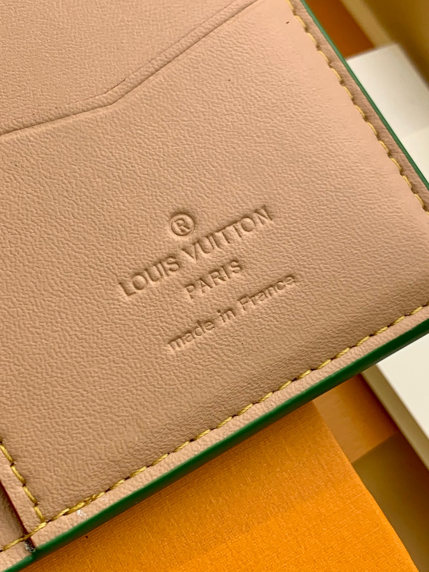 Louis Vuitton Pocket Organizer N40632 Green