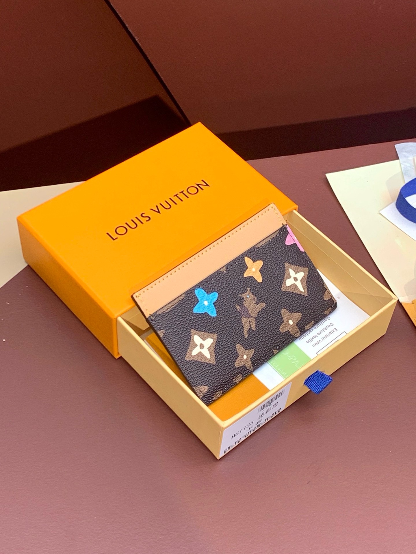 Louis Vuitton Card Holder M83348 Chocolate