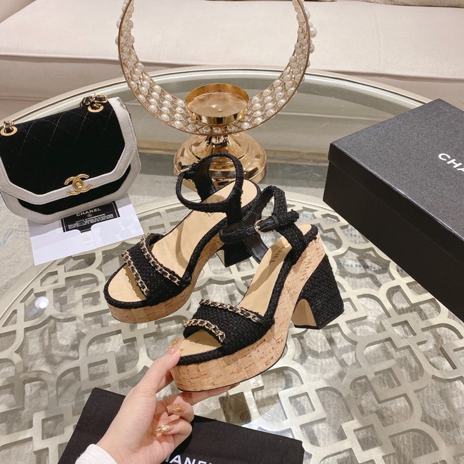 Chanel WOMENS heel height 10.5CM 36640-2