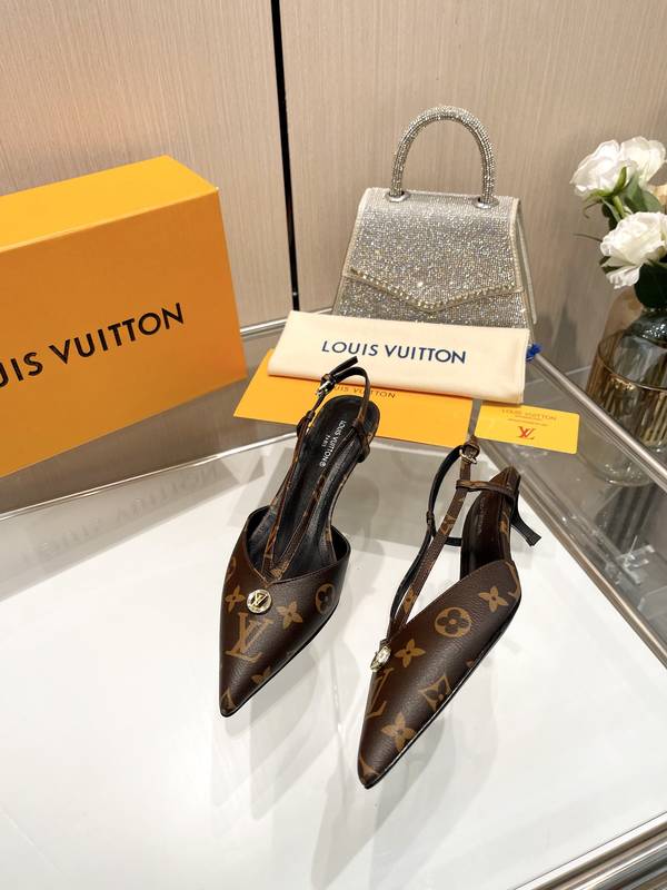 Louis Vuitton Shoes LVS00714 Heel 4CM