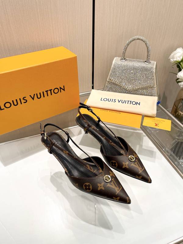 Louis Vuitton Shoes LVS00714 Heel 4CM
