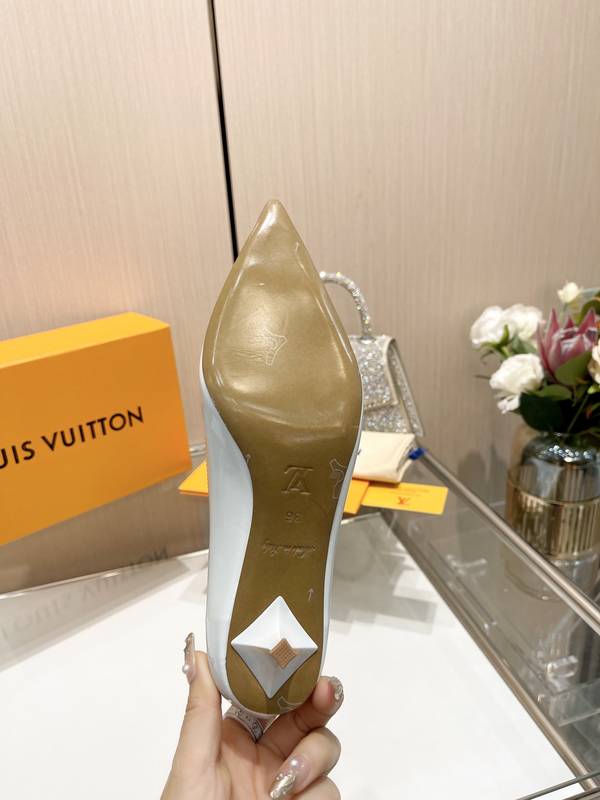 Louis Vuitton Shoes LVS00722 Heel 4CM