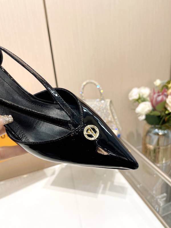 Louis Vuitton Shoes LVS00726 Heel 7CM