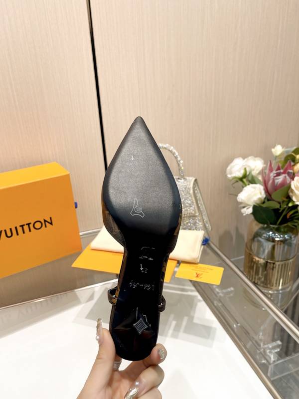 Louis Vuitton Shoes LVS00727 Heel 7CM