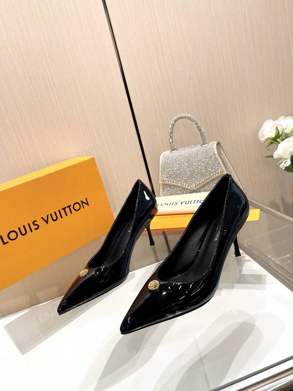 Louis Vuitton Shoes LVS00732 Heel 7CM
