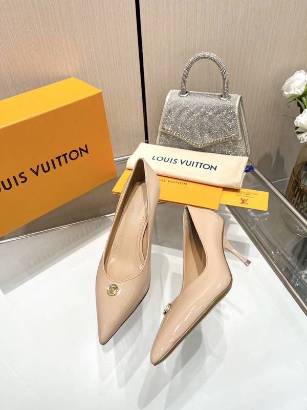 Louis Vuitton Shoes LVS00733 Heel 7CM