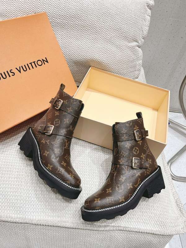 Louis Vuitton Shoes LVS00743 Heel 4CM