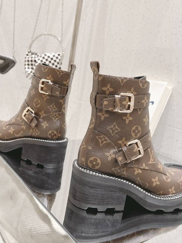 Louis Vuitton Shoes LVS00743 Heel 4CM