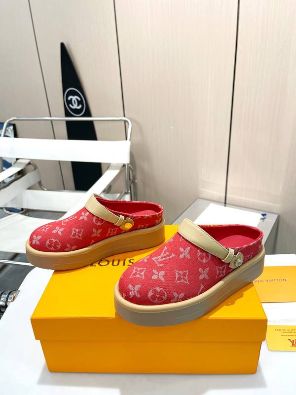 Louis Vuitton Shoes LVS00766 Heel 4CM