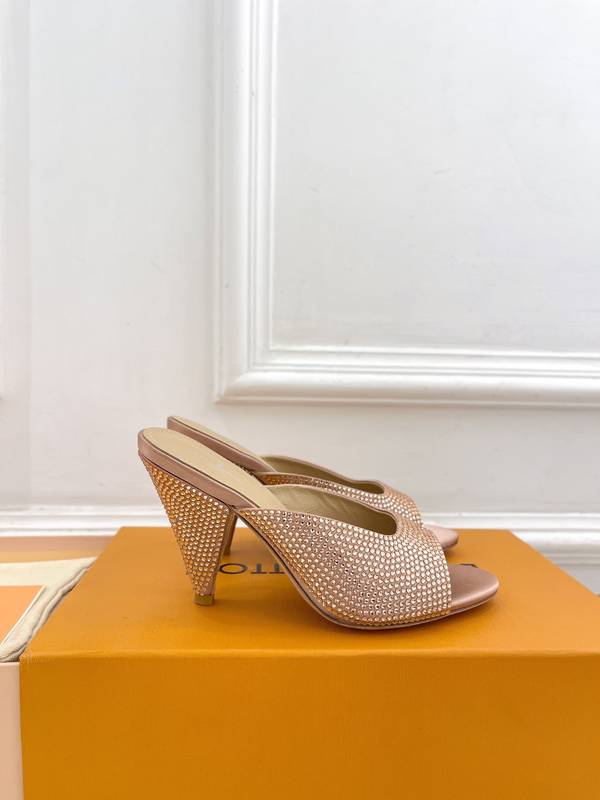 Louis Vuitton Shoes LVS00777 Heel 8.5CM