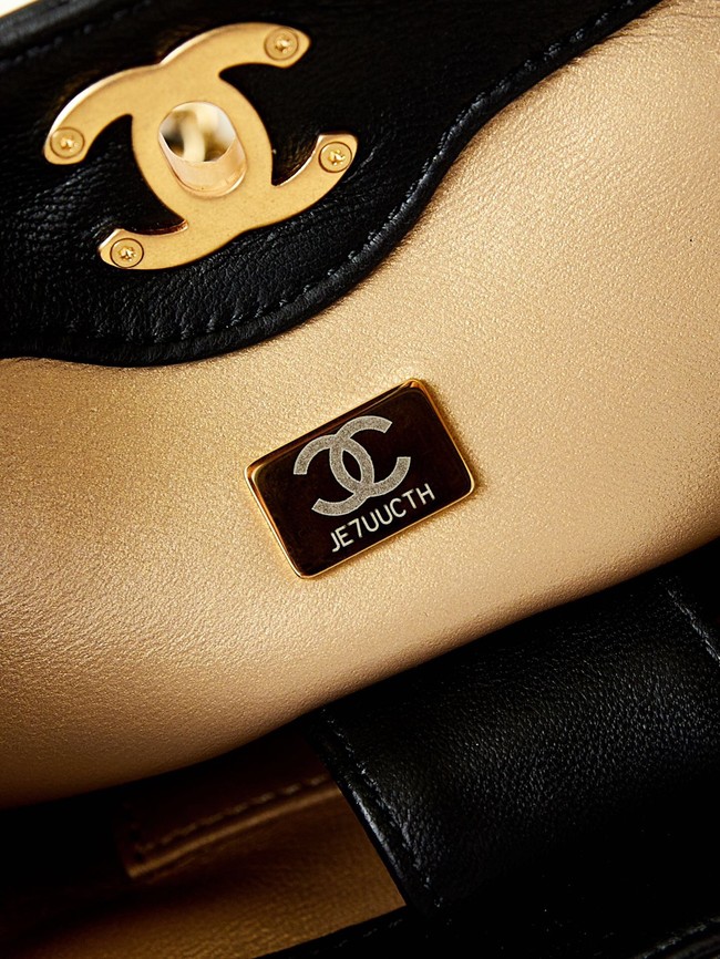Chanel SMALL MESSENGER BAG AS4859 black