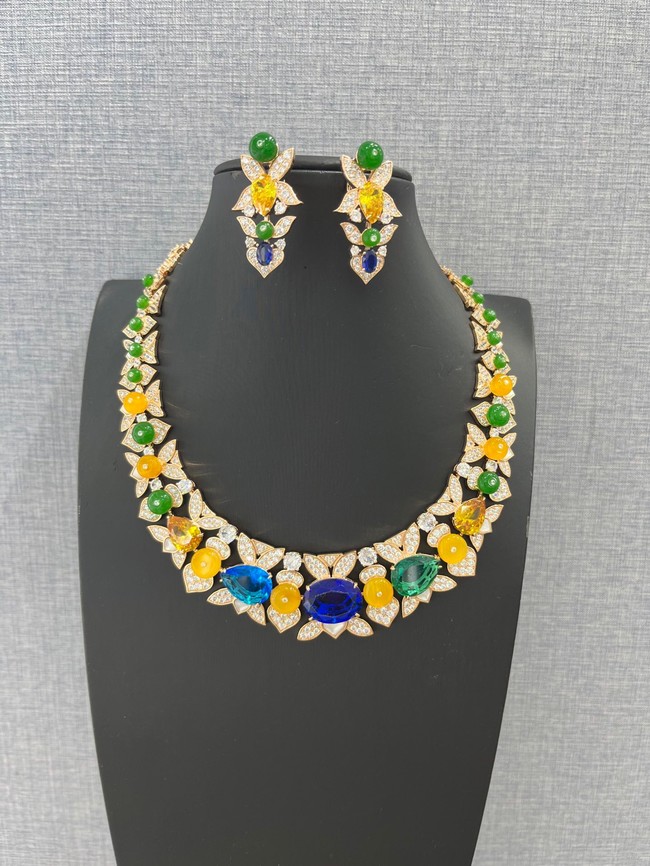 BVLGARI NECKLACE&Earrings CE14019-2