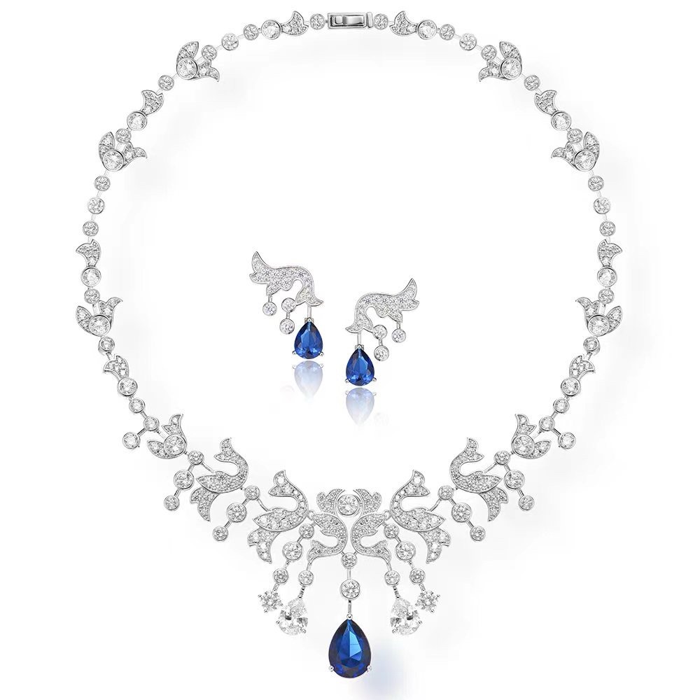 BVLGARI NECKLACE&Earrings CE14026